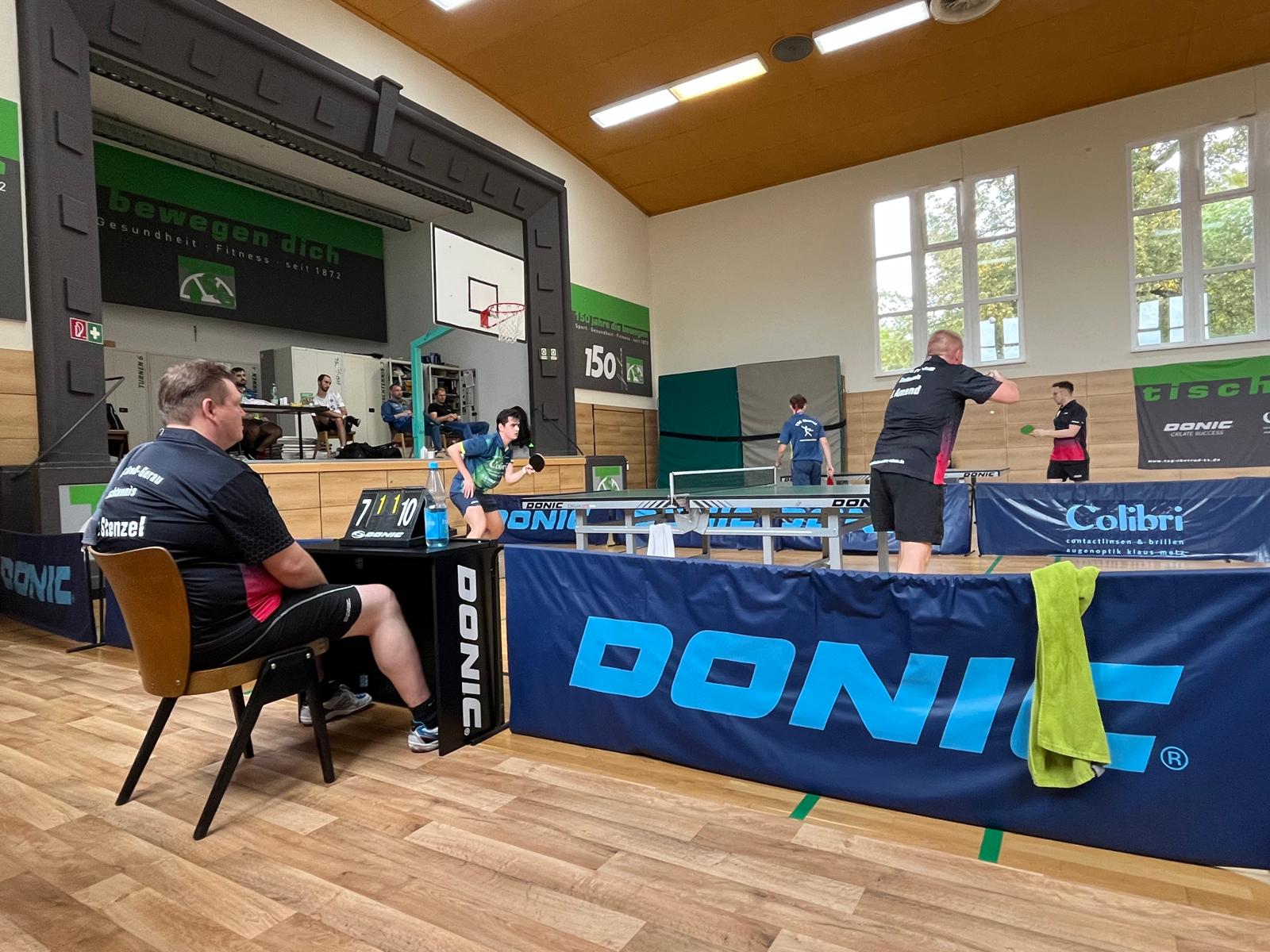 Im Einzel erfolgreich, Jan Amend.