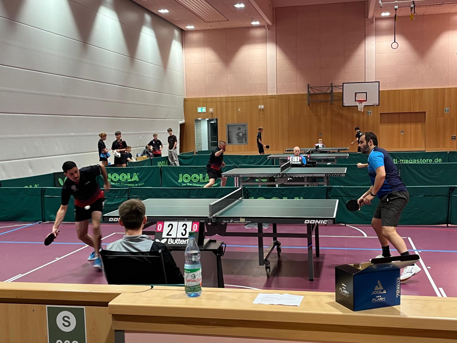 Das zweite 5-Satz-Spiel sollte gleichzeitig den Ehrenpunkt für die Gäste darstellen.