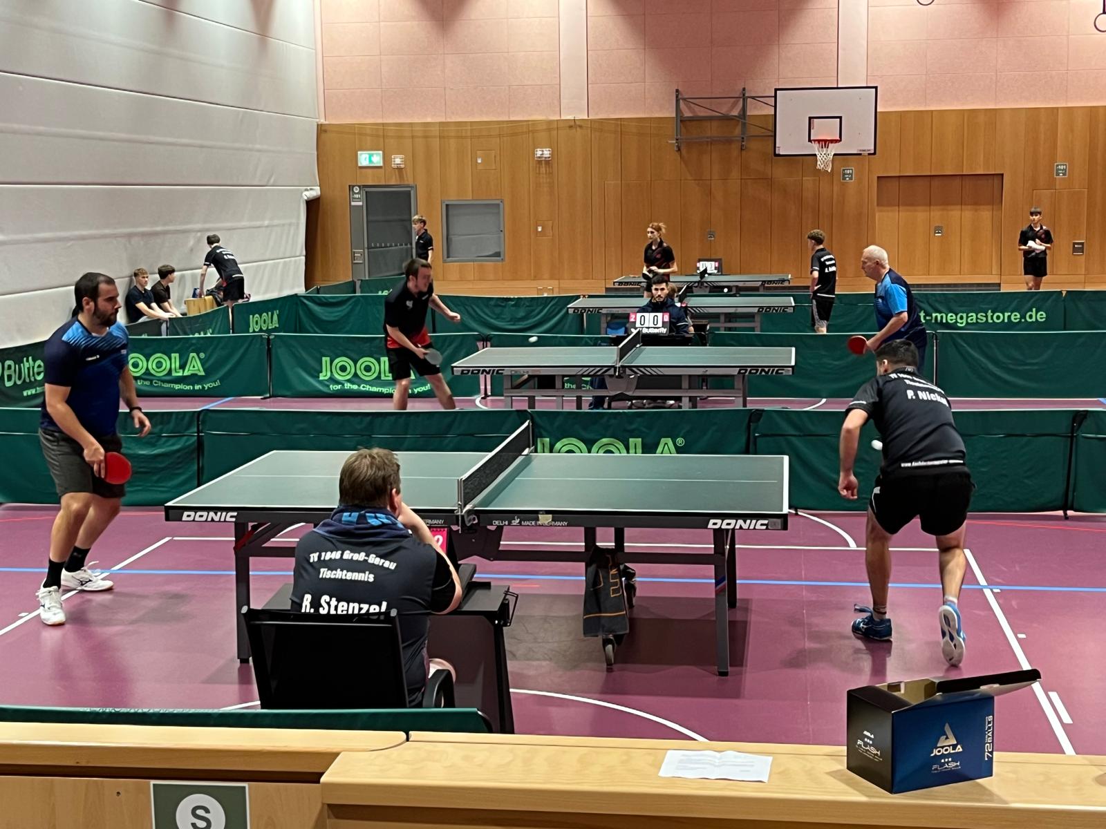 Keine Zweifel ließ Torben Faßnacht auch in seinem zweiten Einzel aufkommen.