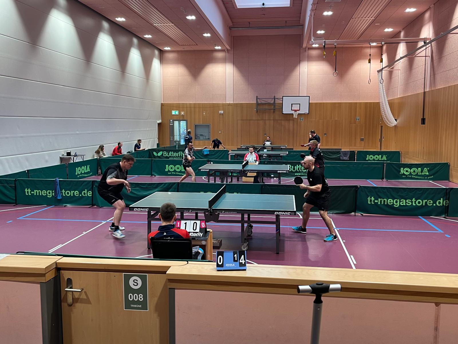 Vs Sachsenhausen: Klare Sache bei Jan Amend und knappes Ding bei Rafael Stenzel.