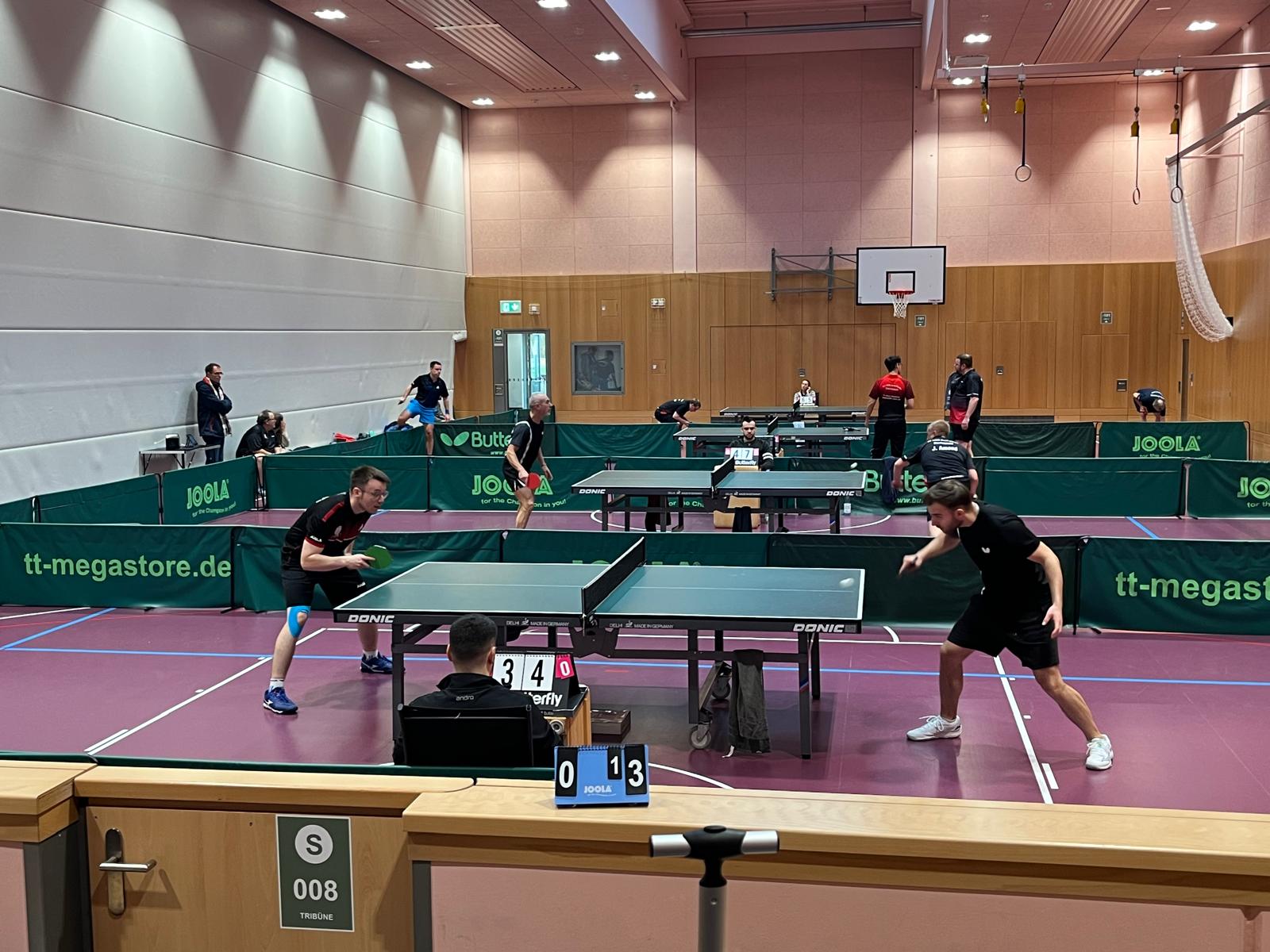 Vs Sachsenhausen: Nach der ersten Einzelrunde war der Punktgewinn gesichert.