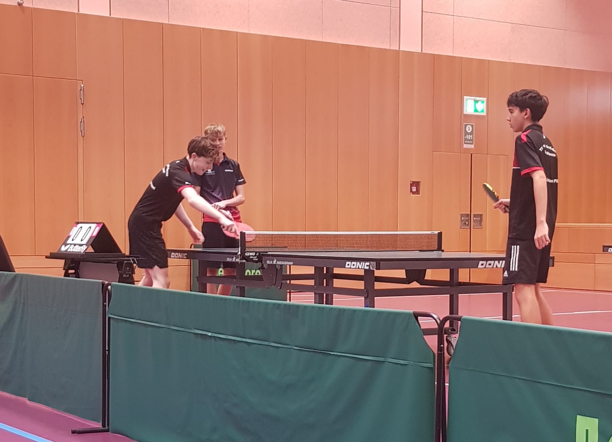 Kaum Platz zum Einspielen