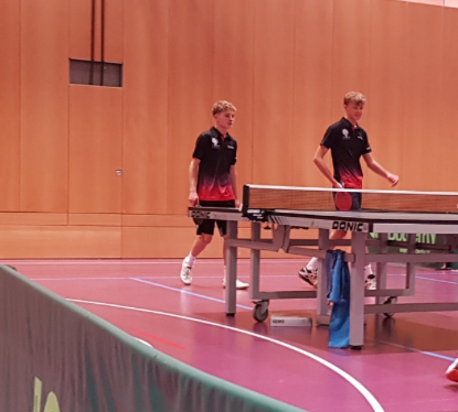 Weiterhin ungeschlagen im Doppel, selbst gegen bessere Gegner