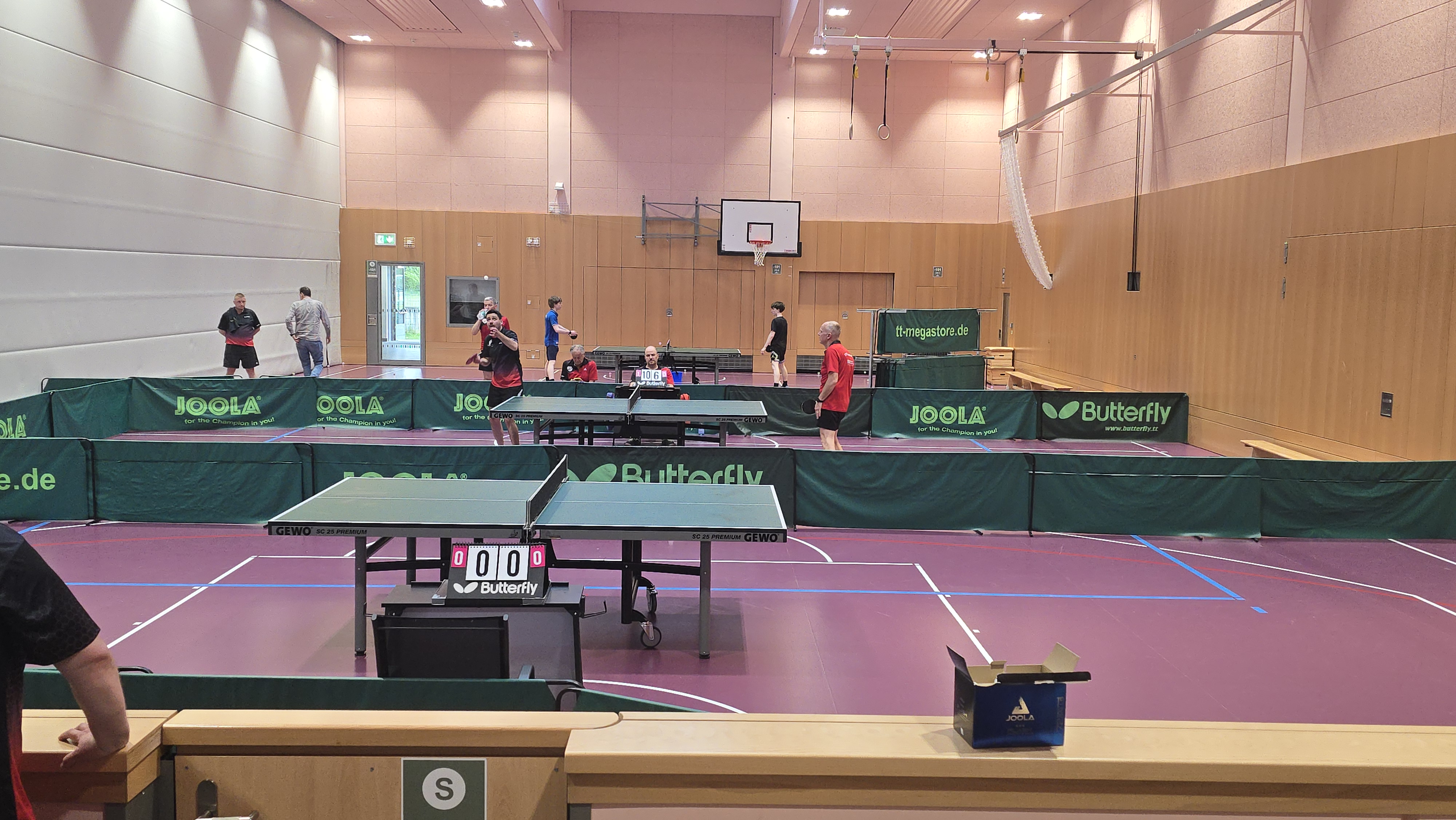 Spannung kam beim 5-Satz-Krimi der 2er auf.